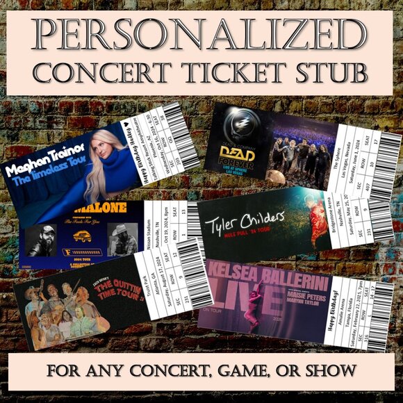 Custom Printed Tickets - Picture 1 of 9